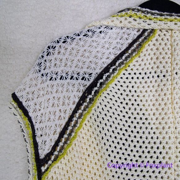 New! Free People Small Kelly Crochet Maxi Top Dress Swim Suit Cover Up, size XS - Picture 12 of 16